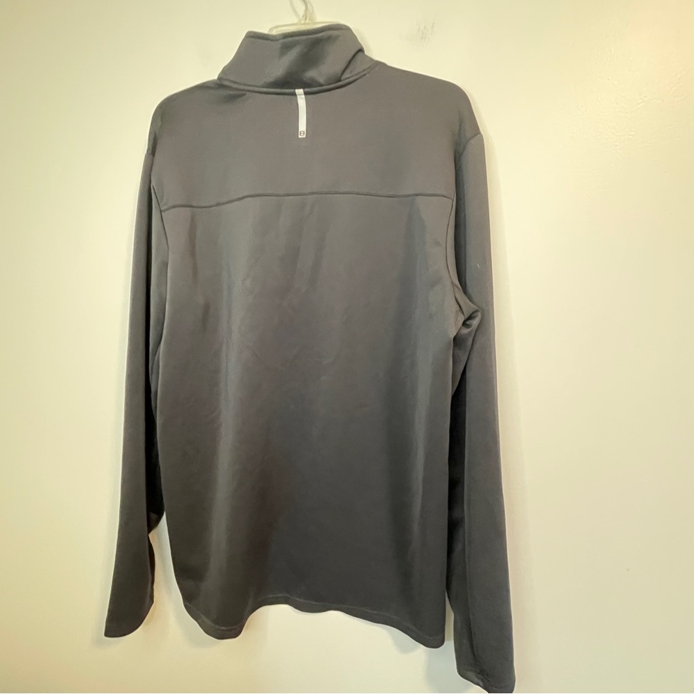 Layer 8 Men's Charcoal Quarter-Zip Pullover - Picture 2 of 5